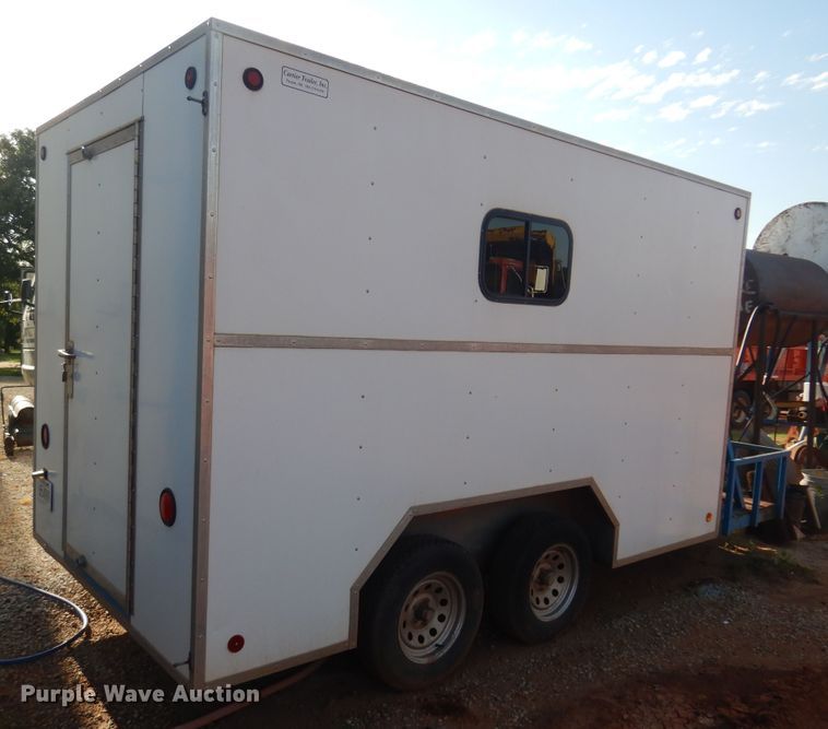 image for item DN0381 2007 Carrier  enclosed cargo trailer