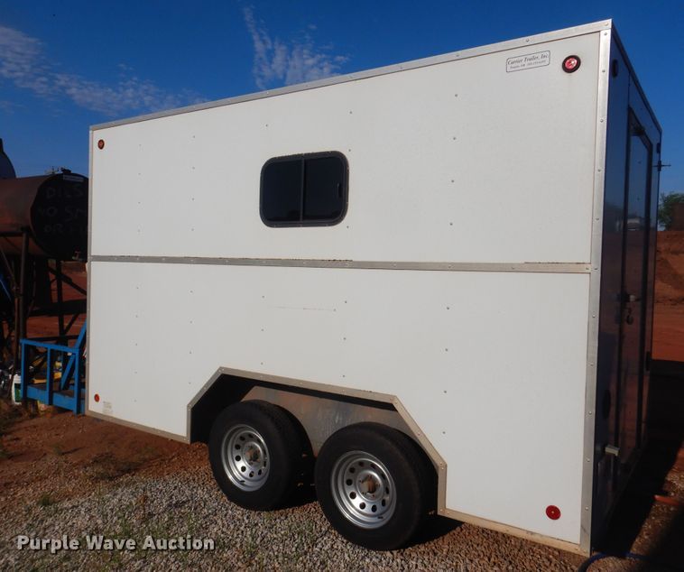 image for item DN0381 2007 Carrier  enclosed cargo trailer