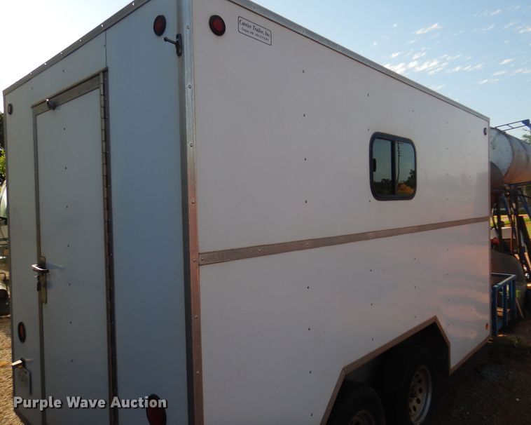 image for item DN0381 2007 Carrier  enclosed cargo trailer