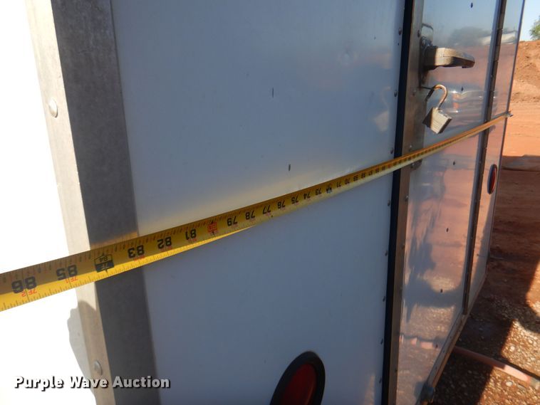 image for item DN0381 2007 Carrier  enclosed cargo trailer