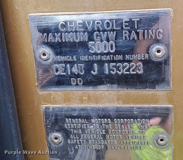 image for item DN7362 1968 Chevrolet C10  50th Anniversary pickup truck