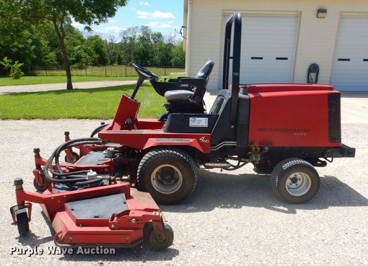 image for item DP4249 Toro Groundsmaster 4100D  lawn mower