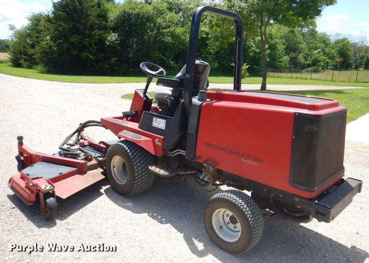 image for item DP4249 Toro Groundsmaster 4100D  lawn mower