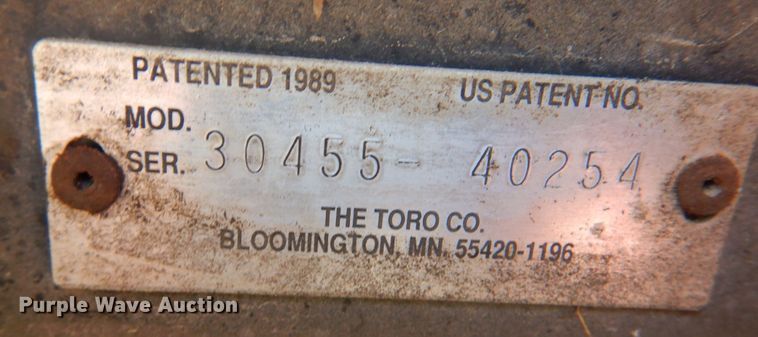 image for item DP4250 Toro Groundsmaster 455D  lawn mower