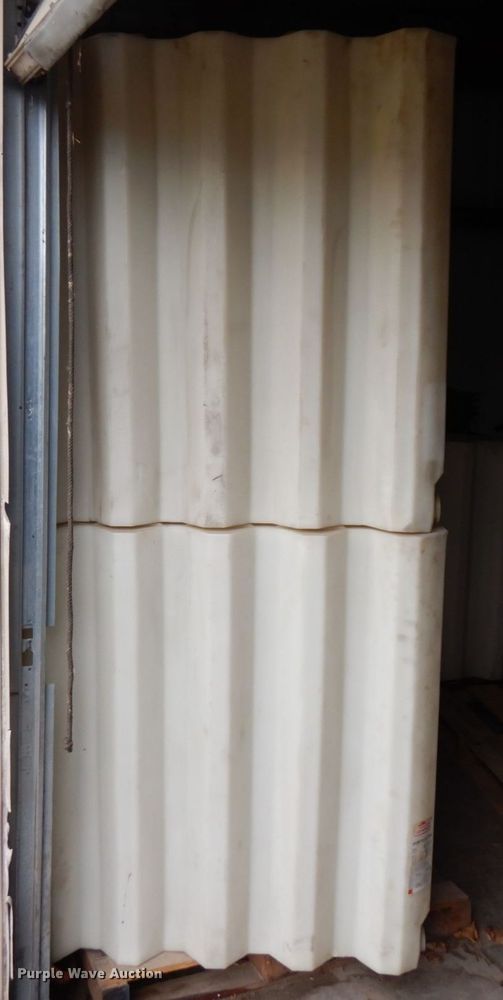 image for item DR0482 (2) 240 gallon poly tanks