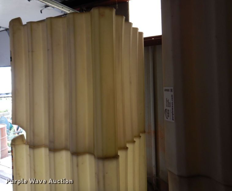 image for item DR0482 (2) 240 gallon poly tanks