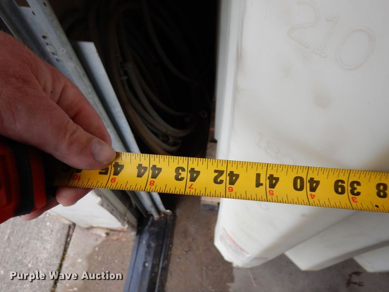 image for item DR0482 (2) 240 gallon poly tanks