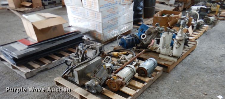 image for item DR0488 (3) pallets of pumps and pump motors
