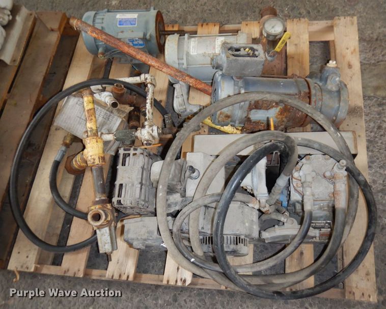 image for item DR0488 (3) pallets of pumps and pump motors