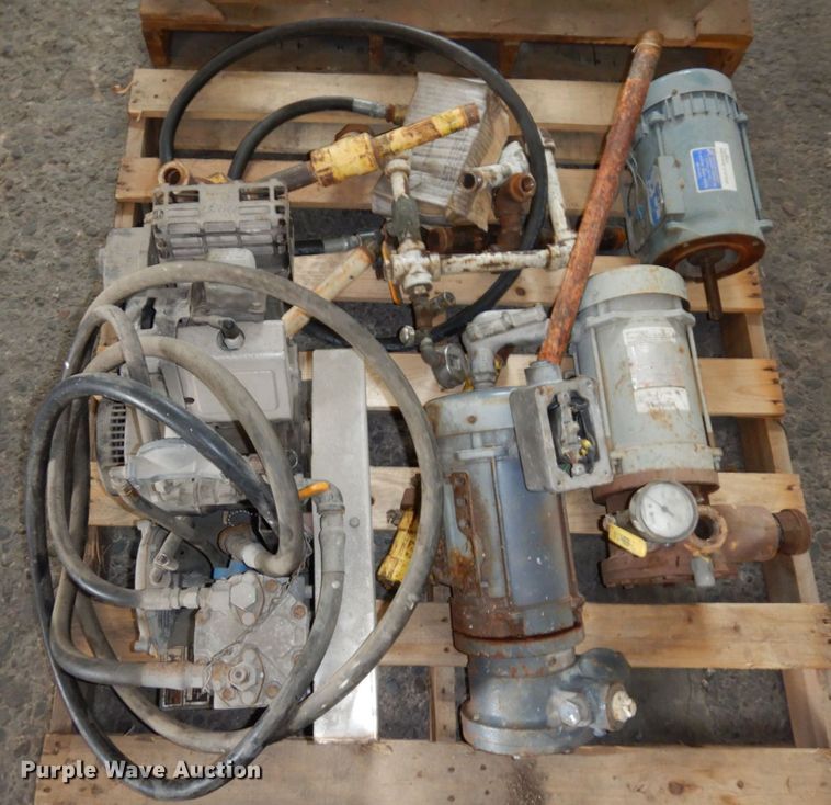 image for item DR0488 (3) pallets of pumps and pump motors
