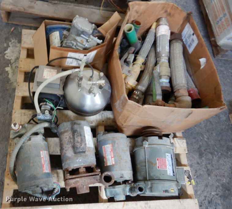 image for item DR0488 (3) pallets of pumps and pump motors