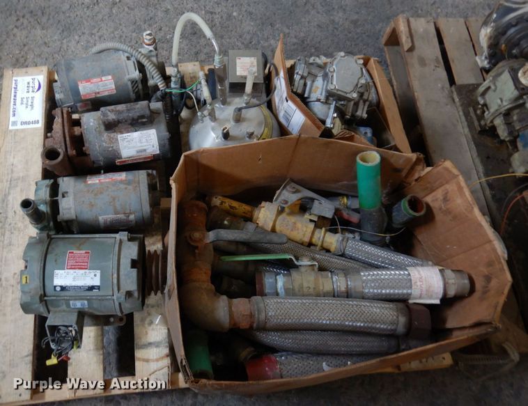 image for item DR0488 (3) pallets of pumps and pump motors
