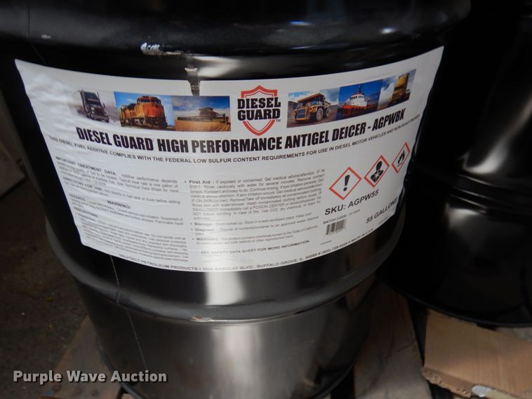 image for item DR0491 (3) 55 gallon barrels diesel de-icer