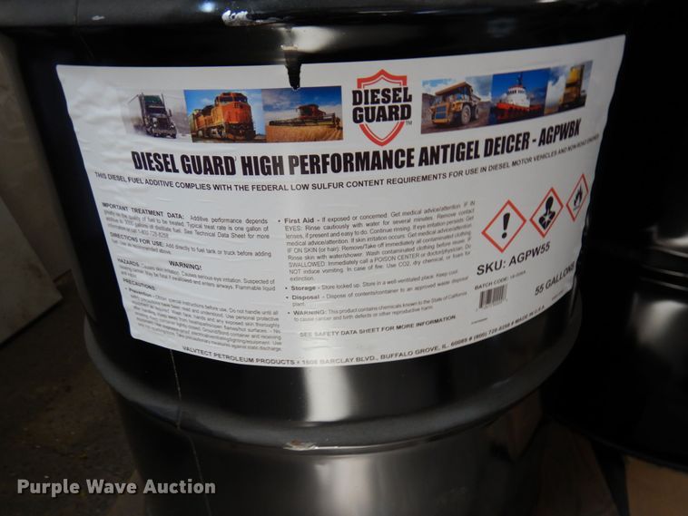 image for item DR0491 (3) 55 gallon barrels diesel de-icer