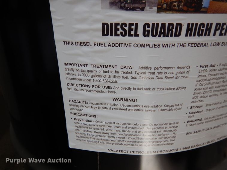 image for item DR0491 (3) 55 gallon barrels diesel de-icer