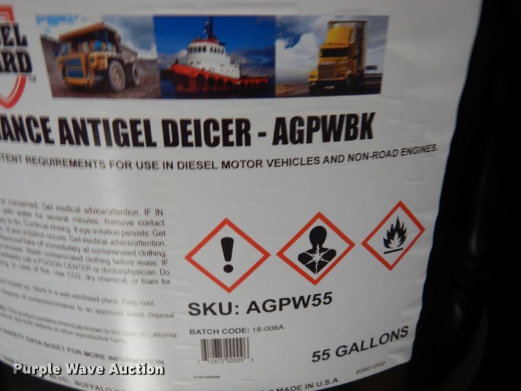 image for item DR0491 (3) 55 gallon barrels diesel de-icer