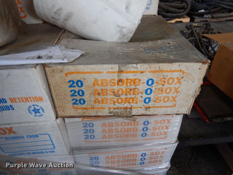 image for item DR0492 (2) pallets of oil/fuel spill response materials