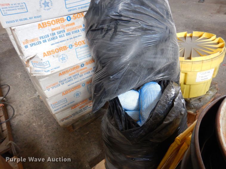 image for item DR0492 (2) pallets of oil/fuel spill response materials