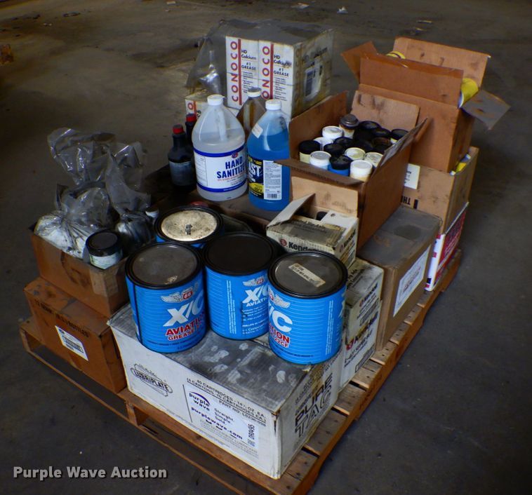 image for item DR0495 Pallet of grease and fuel additives