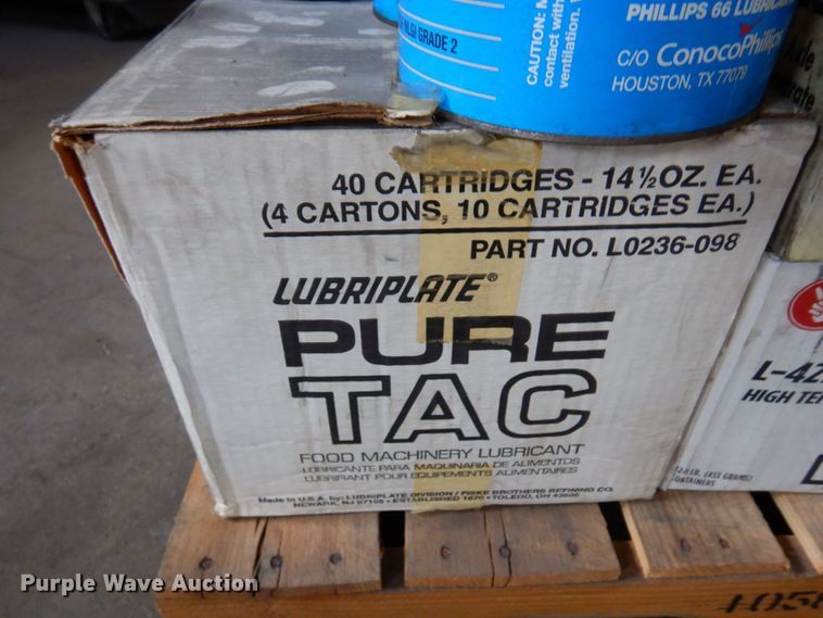 image for item DR0495 Pallet of grease and fuel additives