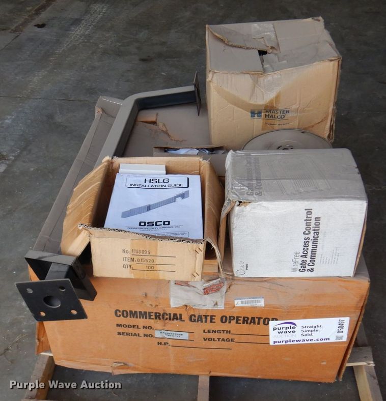 image for item DR0497 Osco HSLG  electric sliding gate opener