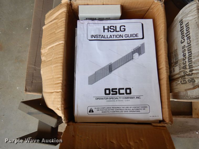 image for item DR0497 Osco HSLG  electric sliding gate opener