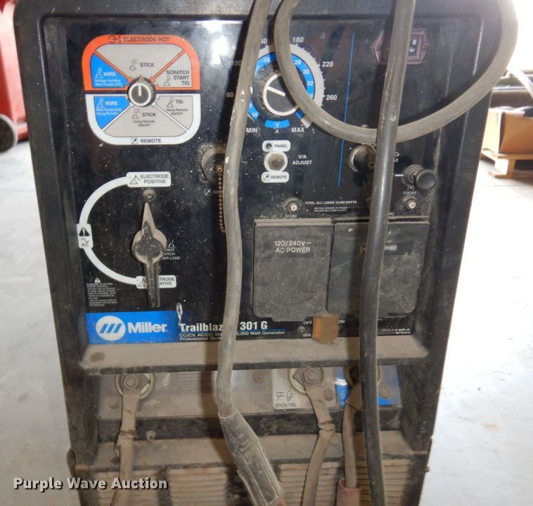 image for item DR0498 Miller Trailblazer 301G  welder