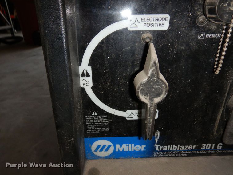 image for item DR0498 Miller Trailblazer 301G  welder