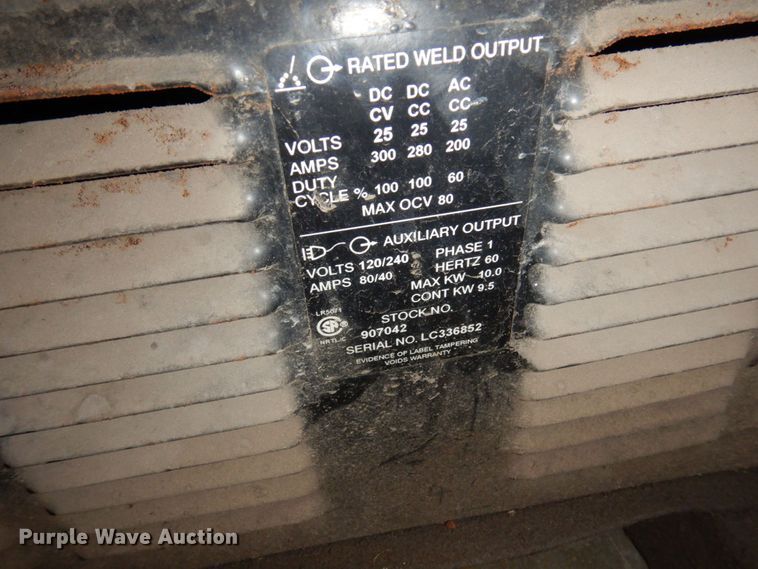 image for item DR0498 Miller Trailblazer 301G  welder