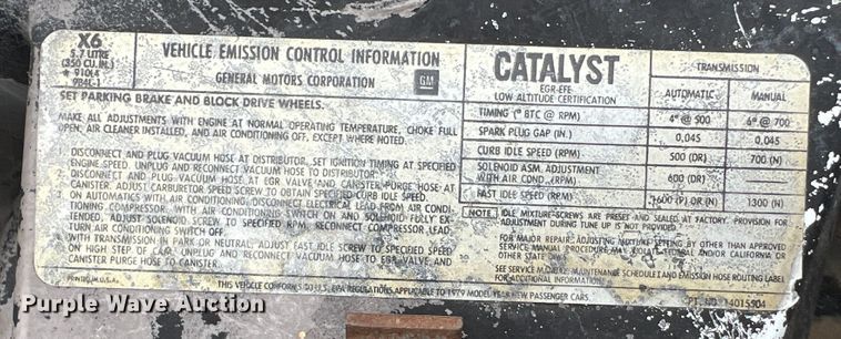 image for item DS8278 1979 Chevrolet Corvette