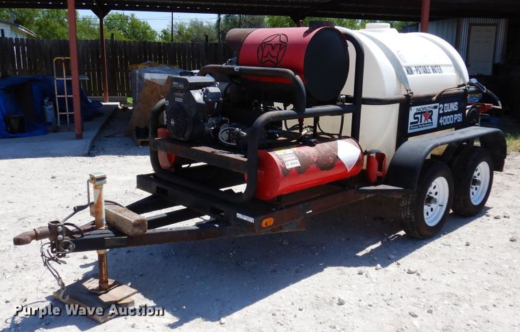image for item HB9759 North Star  pressure washer trailer