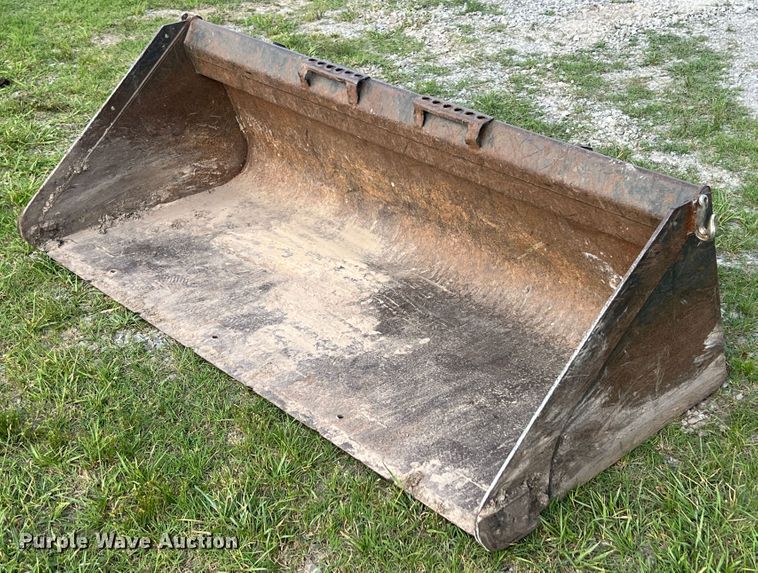 image for item HL9112 72" W skid steer bucket