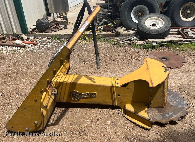 image for item HL9140 Turbo Saw TQR  skid steer tree saw