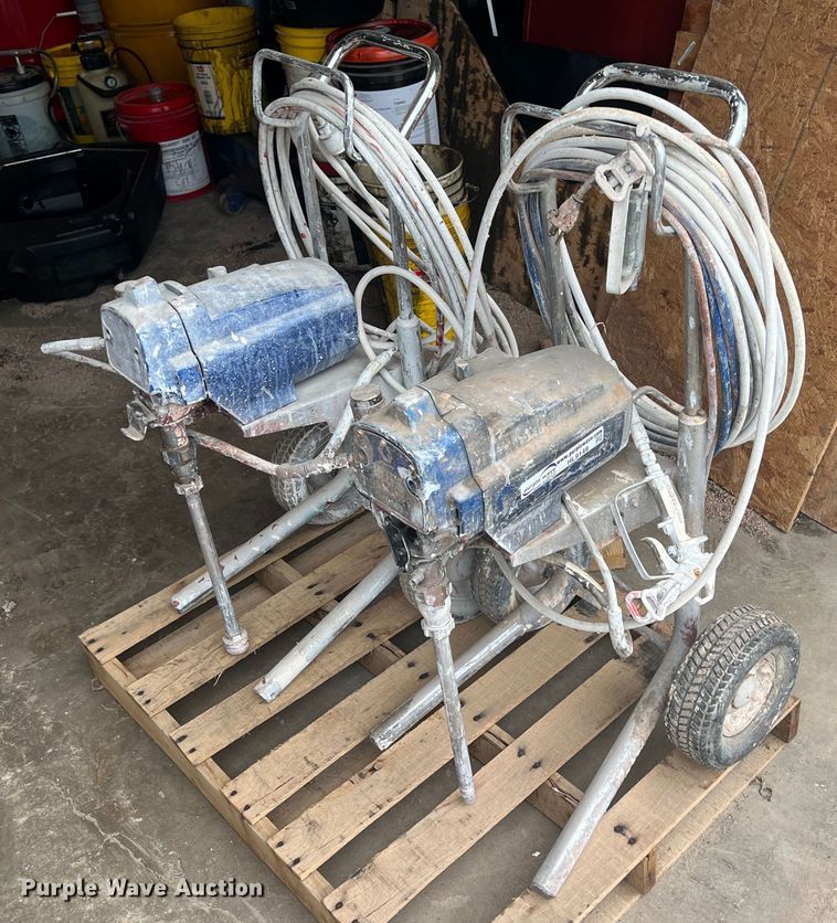 image for item HL9149 (2) Graco Ultra Max II paint sprayers