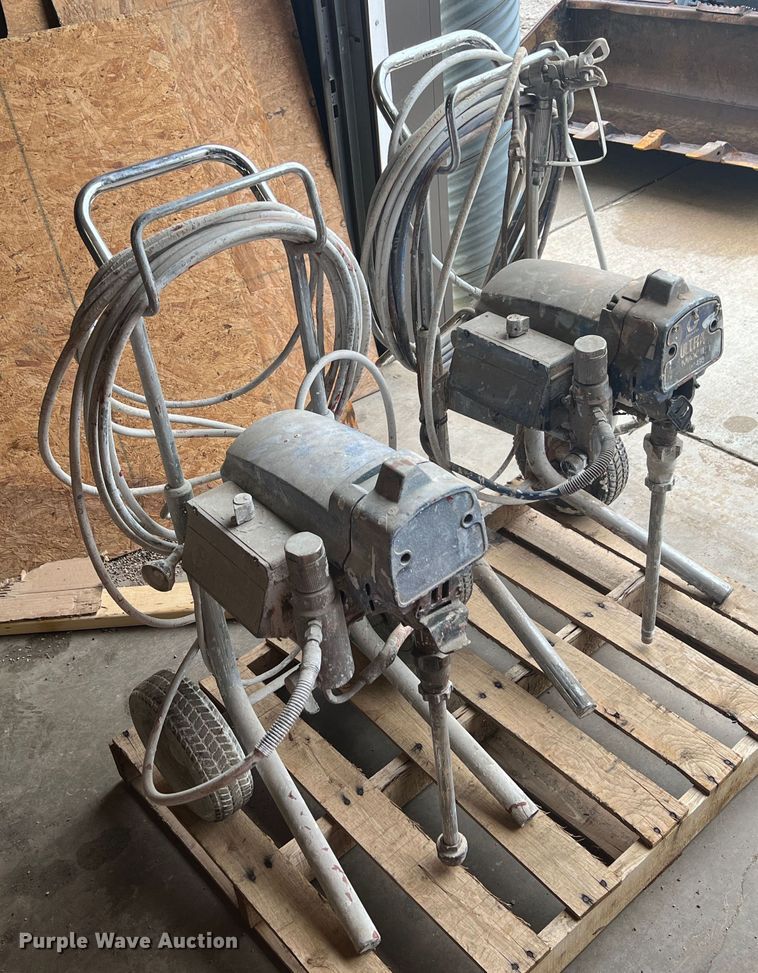 image for item HL9149 (2) Graco Ultra Max II paint sprayers
