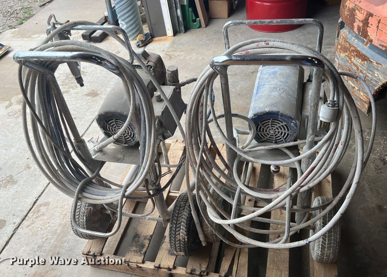 image for item HL9149 (2) Graco Ultra Max II paint sprayers