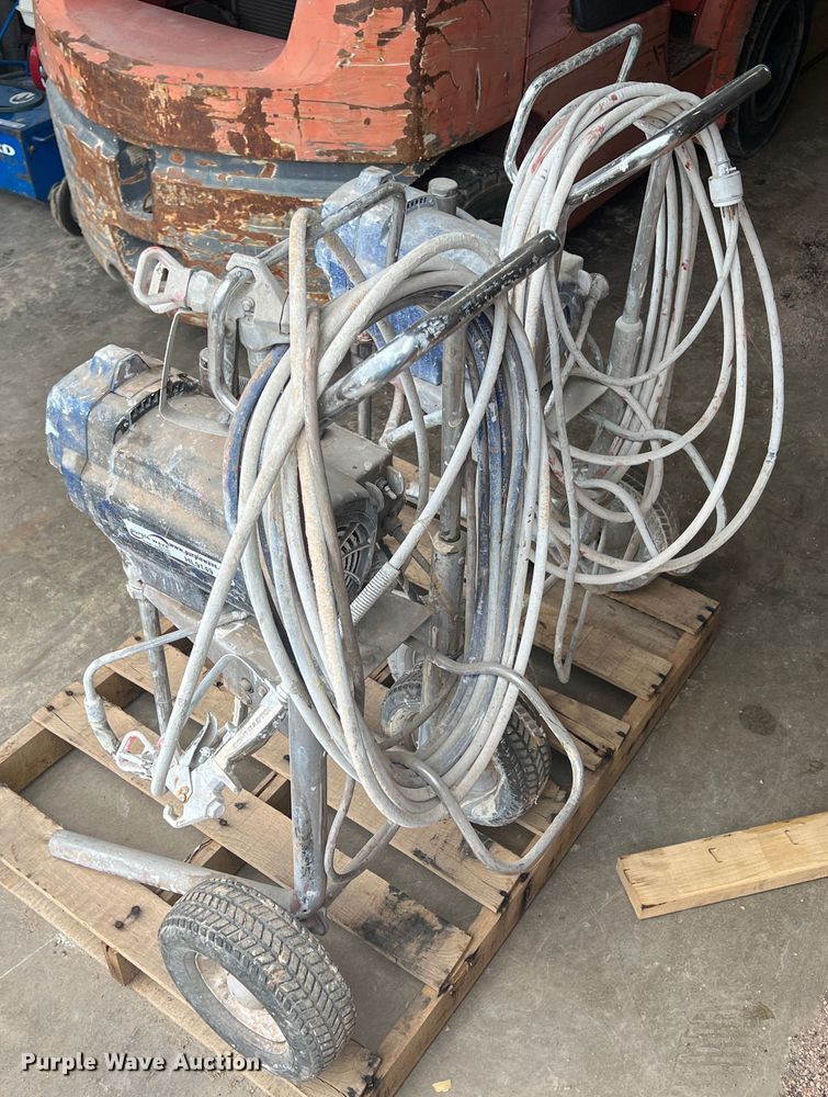 image for item HL9149 (2) Graco Ultra Max II paint sprayers