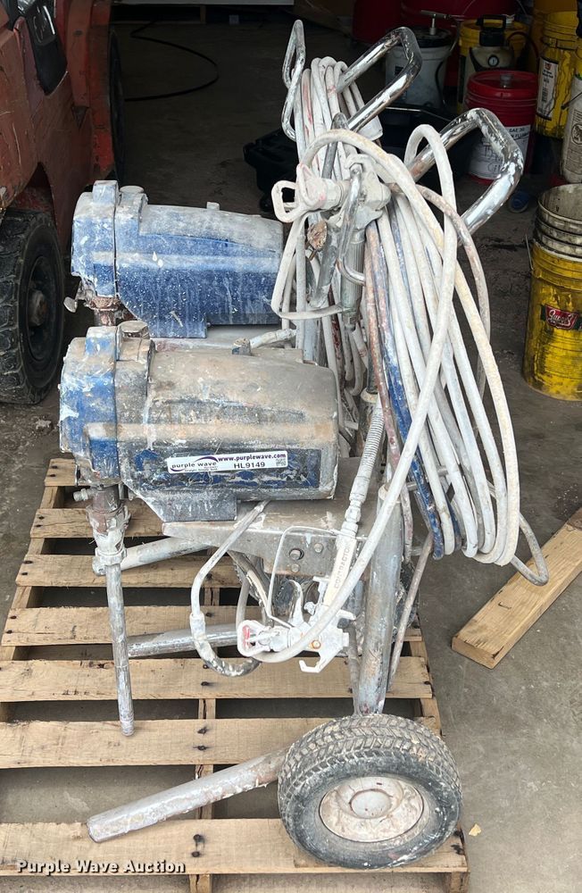 image for item HL9149 (2) Graco Ultra Max II paint sprayers