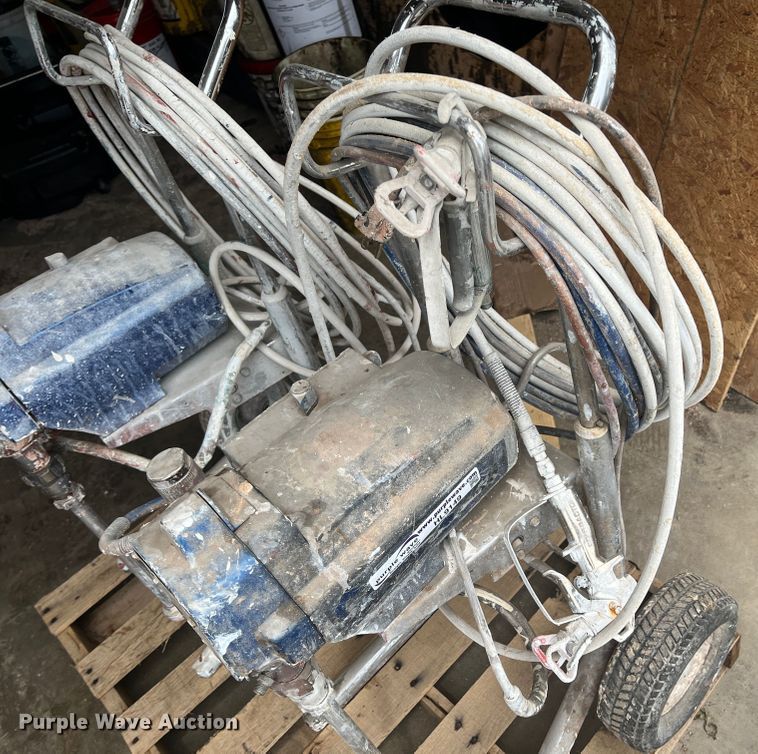 image for item HL9149 (2) Graco Ultra Max II paint sprayers