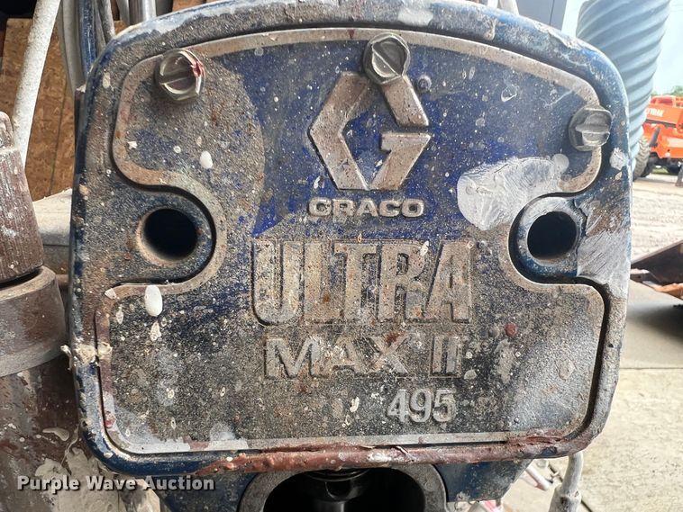 image for item HL9149 (2) Graco Ultra Max II paint sprayers