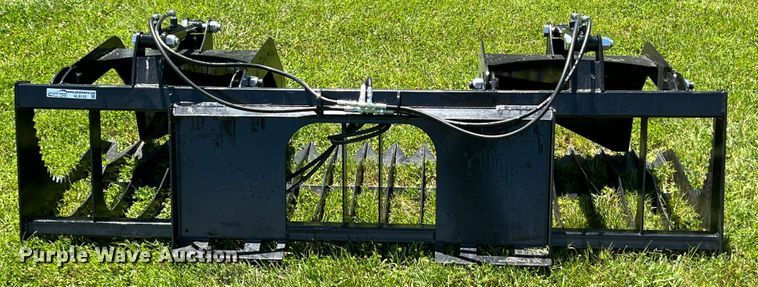image for item HL9155 75" W skid steer rock grapple bucket