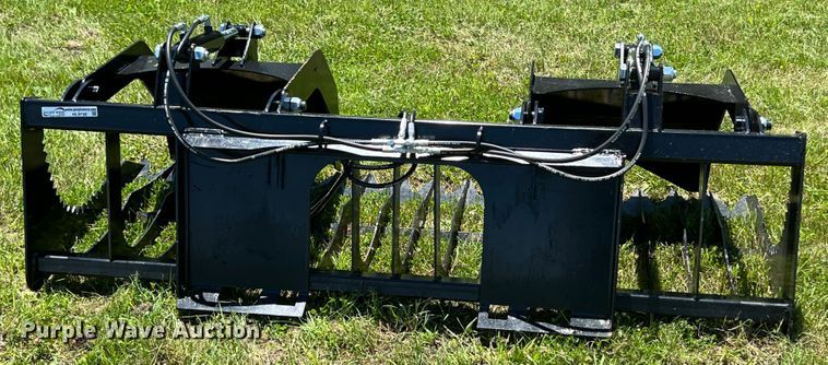 image for item HL9158 80" W skid steer rock grapple bucket