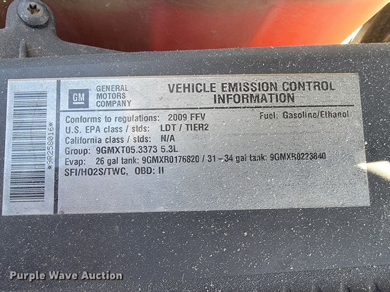 image for item JL9402 2009 Chevrolet Suburban  SUV