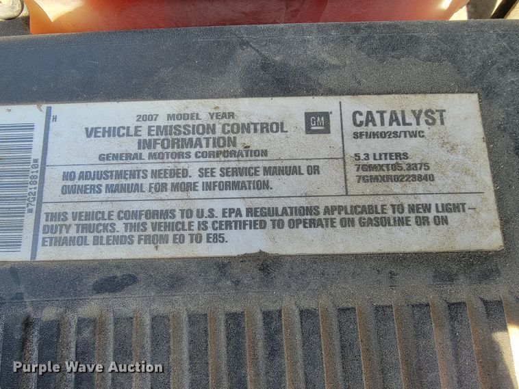 image for item JL9405 2007 Chevrolet Suburban  SUV