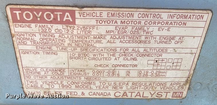 image for item JL9409 1990 Toyota Celica GT