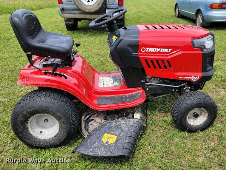 image for item JL9411 Troy-Bilt Pony 42B  lawn mower