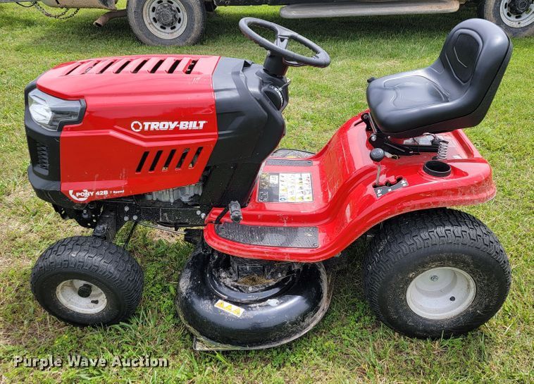 image for item JL9411 Troy-Bilt Pony 42B  lawn mower