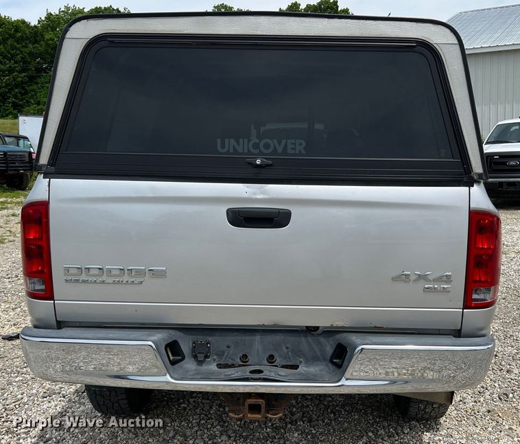 image for item JM9031 2003 Dodge Ram 2500 SLT  Quad Cab pickup truck