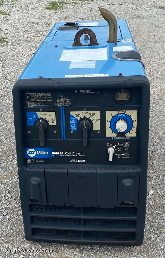 image for item JU9258 Miller Bobcat 250  welder