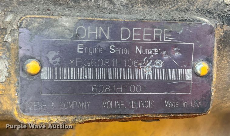 image for item KC9908 John Deere PowerTech 6081HT001  engine